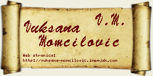Vuksana Momčilović vizit kartica